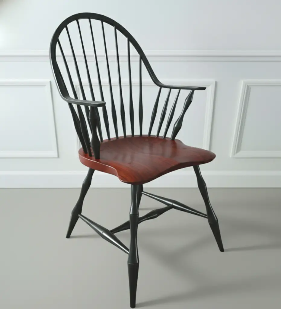 The Two-Tone Heritage Windsor Armchair - 