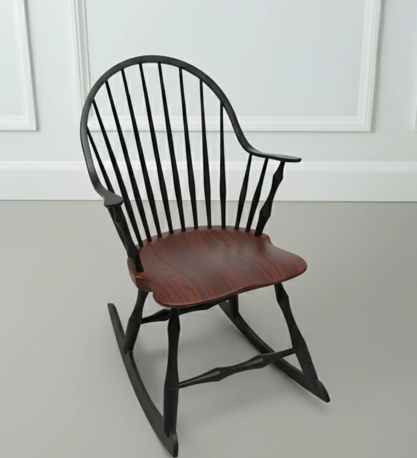 Continuous Windsor Rocking Chair - Image 2